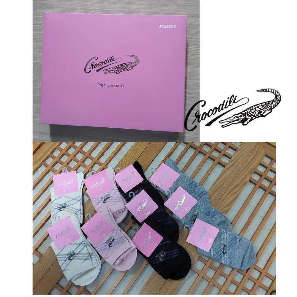 Crocodile Women s Mid-calf Socks (10 pieces)