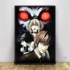 Anime Death Note Mosaic Wall Art Plakáty a obrazy Nástěnné umění Obraz Obraz na plátně do obývacího pokoje Ložnice Dekorace