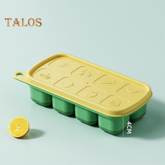 Silicone Ice Cube Mold BPA-Free Flexible Ice Tray Easy Release Stackable Ice Cube Maker for Cocktail Coffee Drinks