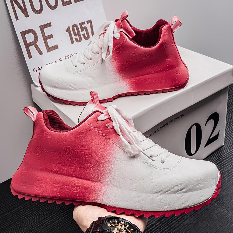 Herren Freizeit-Sportschuhe sind leicht, bequem, bedruckt, trendig, vielseitig und einfach zum Streetstyle zu kombinieren.