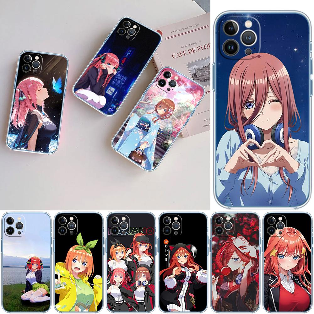 LO62 Miku Nino Itsuki Nakano Case for LG K22 K30 K40 K40S K41 K42 K50 K50S K51 K51S K52 K61 K62 K71 K92 Q60 Q61 V40 V50 V60