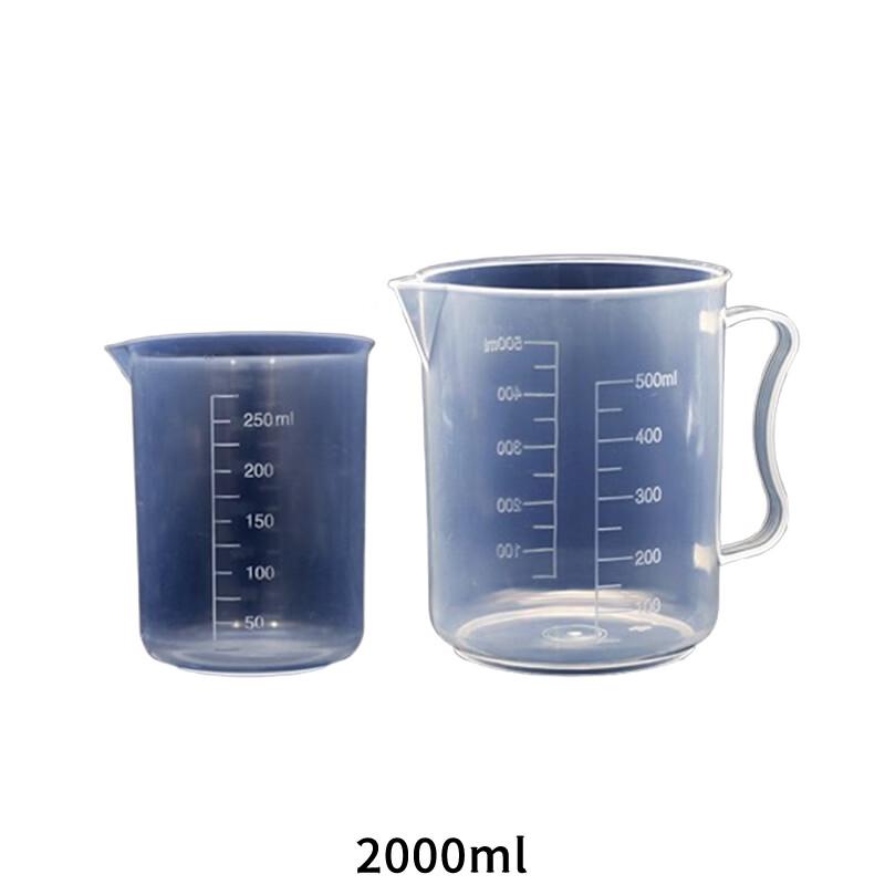 FFY PP Plastic Graduated Lab Beaker, 2000ml