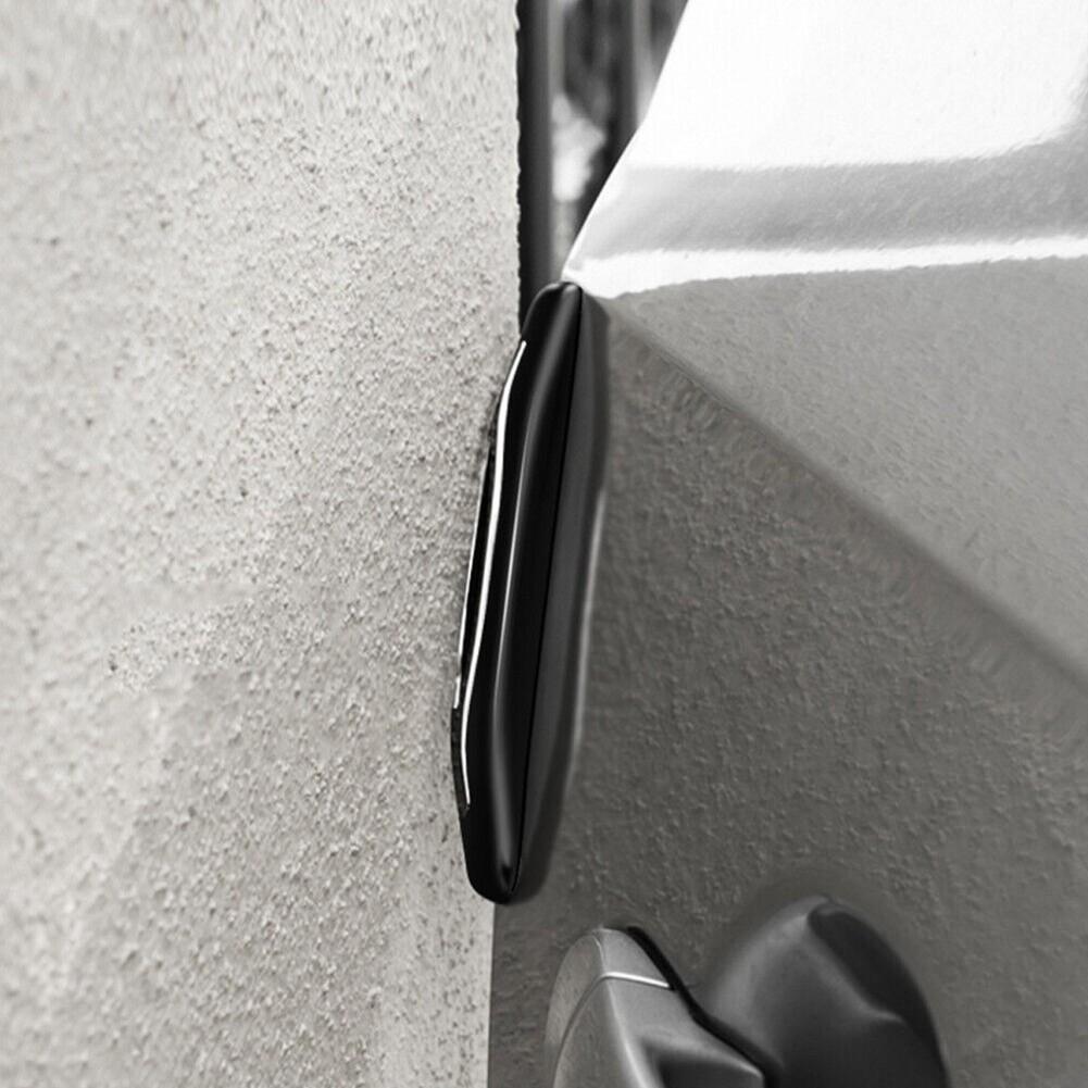 1 Satz Stoßstangenschutzleisten 110mmx12mm ABS und PVC Schwarz für alle Modelle