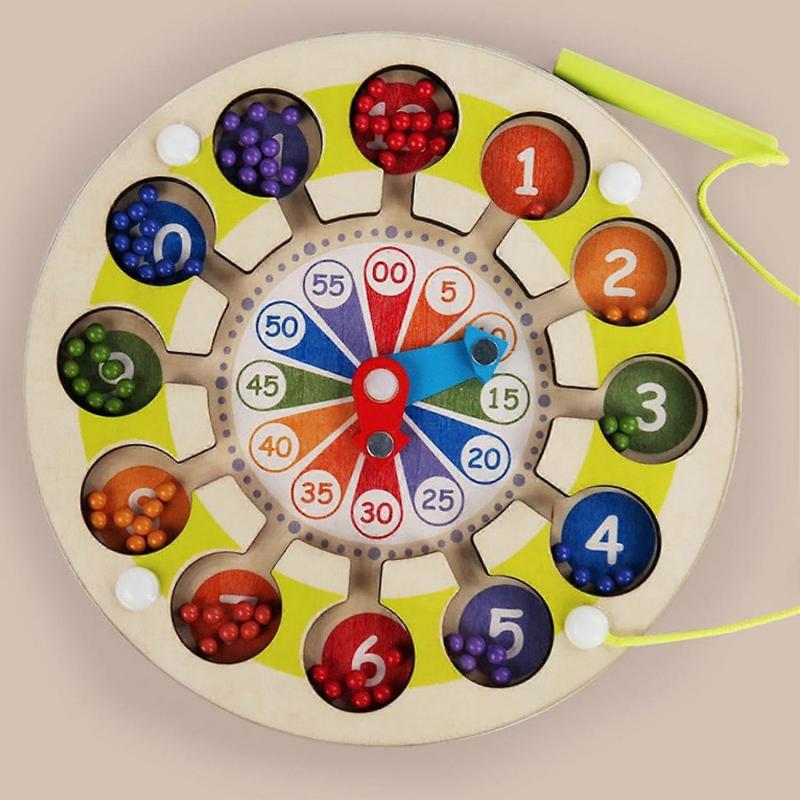 Wooden Magnetic Maze Puzzles | Counting And Sorting Toys - Magnetic Color Sorting Counting And Sorting Toys For Boys Girls Xinxi