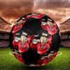 1pc Cristiano Ronaldo Soccer Ball Size 5 Indoor Soccer Ball Fashion Colorful Backyard Game - Great For Sports Fans Gift HE18