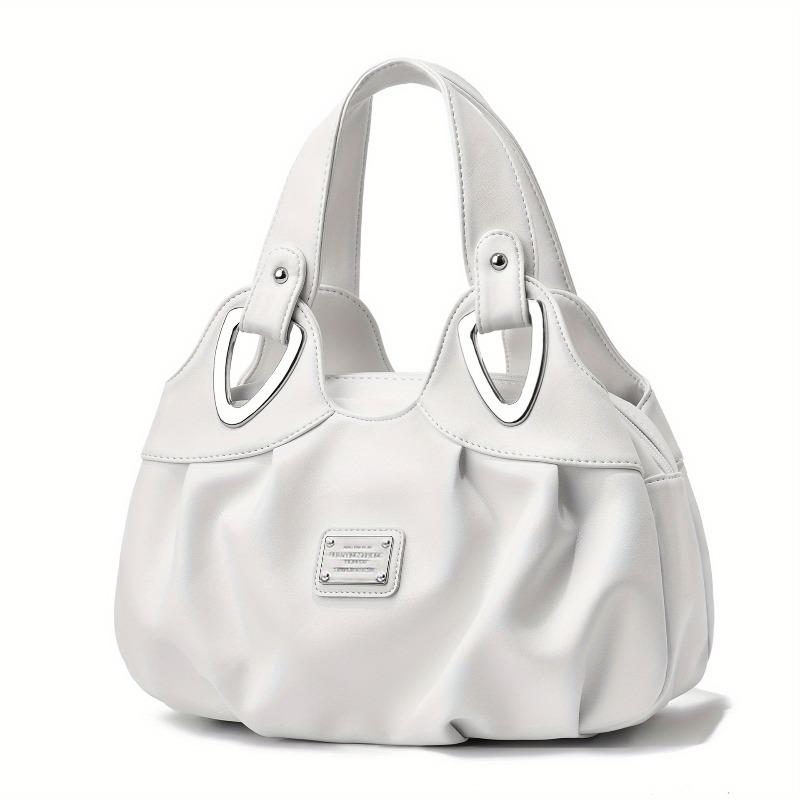 Women's bag summer new simple soft leather handbag large capacity medium mother bag tide