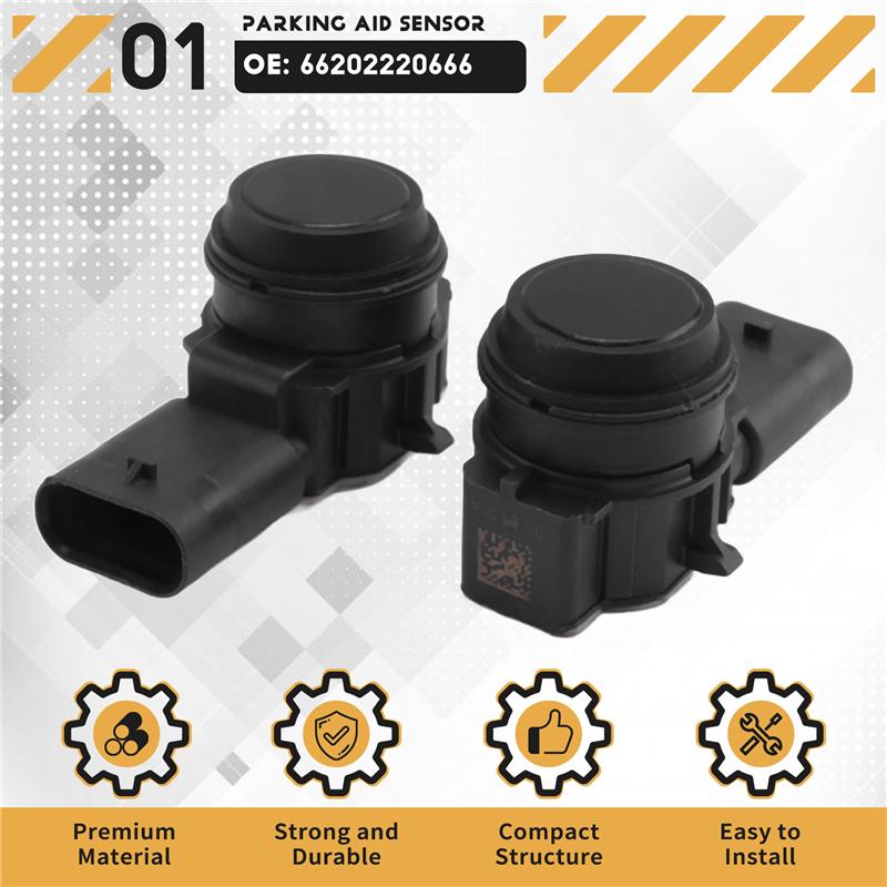 PDC Parking Aid Sensor Front & Rear 66202520666 66209261582 66209261587 For BMW- F20 F21 F22 F30 F31 F32 F33 ,4PCS-A99D