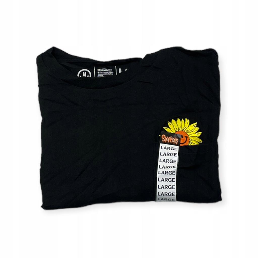 Koszulka T-shirt męski okrągły dekolt SPENCER'S NADRUK L