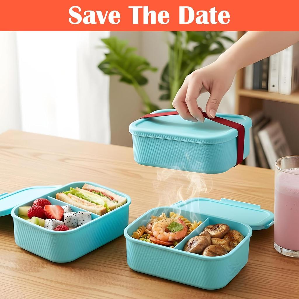 6 Pcs Lunch Box Fixing Band Bento Box Elastic Belt Elastic Cinch Straps Fixing Wrap Loop Belts for Office Classroom Picnic Camping Outdoors Meal Plan