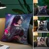 Jane Doe Zenless Zone Zero Pillow Case Cozy Plush Pillow Cover Double Side Printed – Home Gift for Bedroom Decor