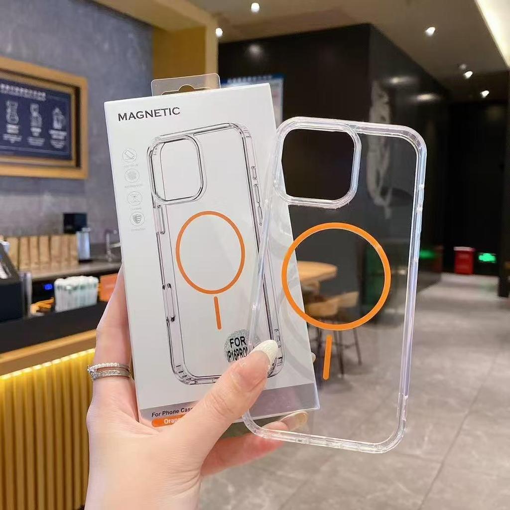 Samsung S25EDGE/S24ULTRA Magnetic Transparent Acrylic Phone Case