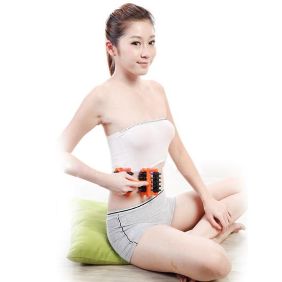 Creative Plastic Massager Roller Type Element Fitness Body Health Care Tools