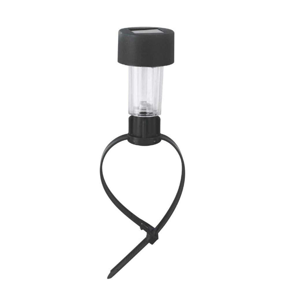 6pcs with Zip Tie Pool Fence Light LED Plastic Garden Lighting New Solar Pool Light Outdoor Use