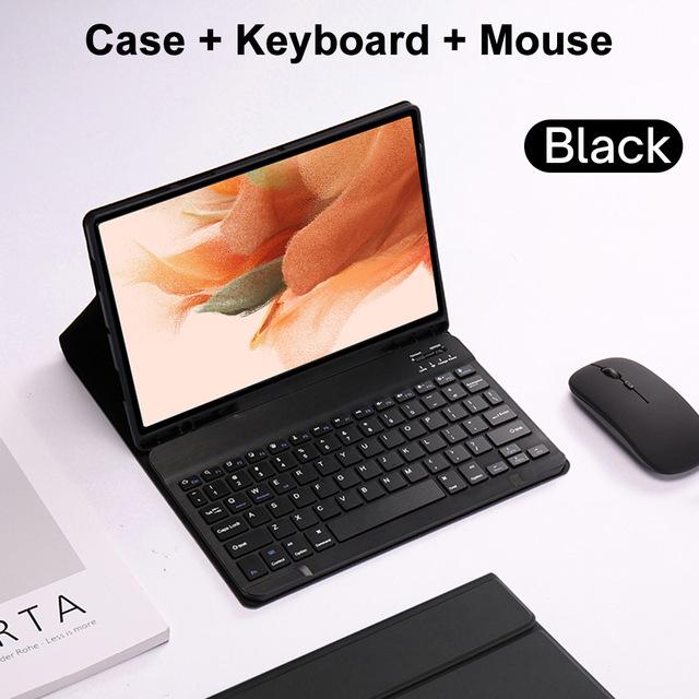 Samsung S11/A9+/S7/S8/S9FE/S10Li Bluetooth Keyboard Protective Case with Magnetic Pen Holder