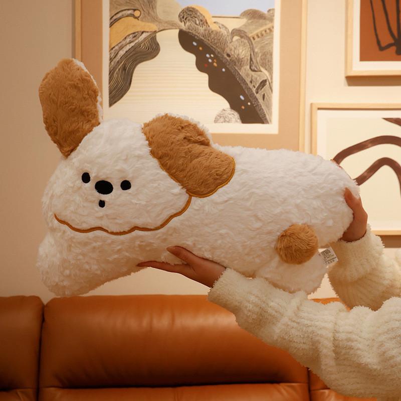 Plush Dog Cute Toy Cartoon Stuffed Doll Sleep Room Sofa Decoration Kids Gift
