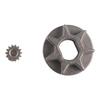Electric Chain Saw Gear Replacement for Rechargeable Logging Saw Metal 3 Pack