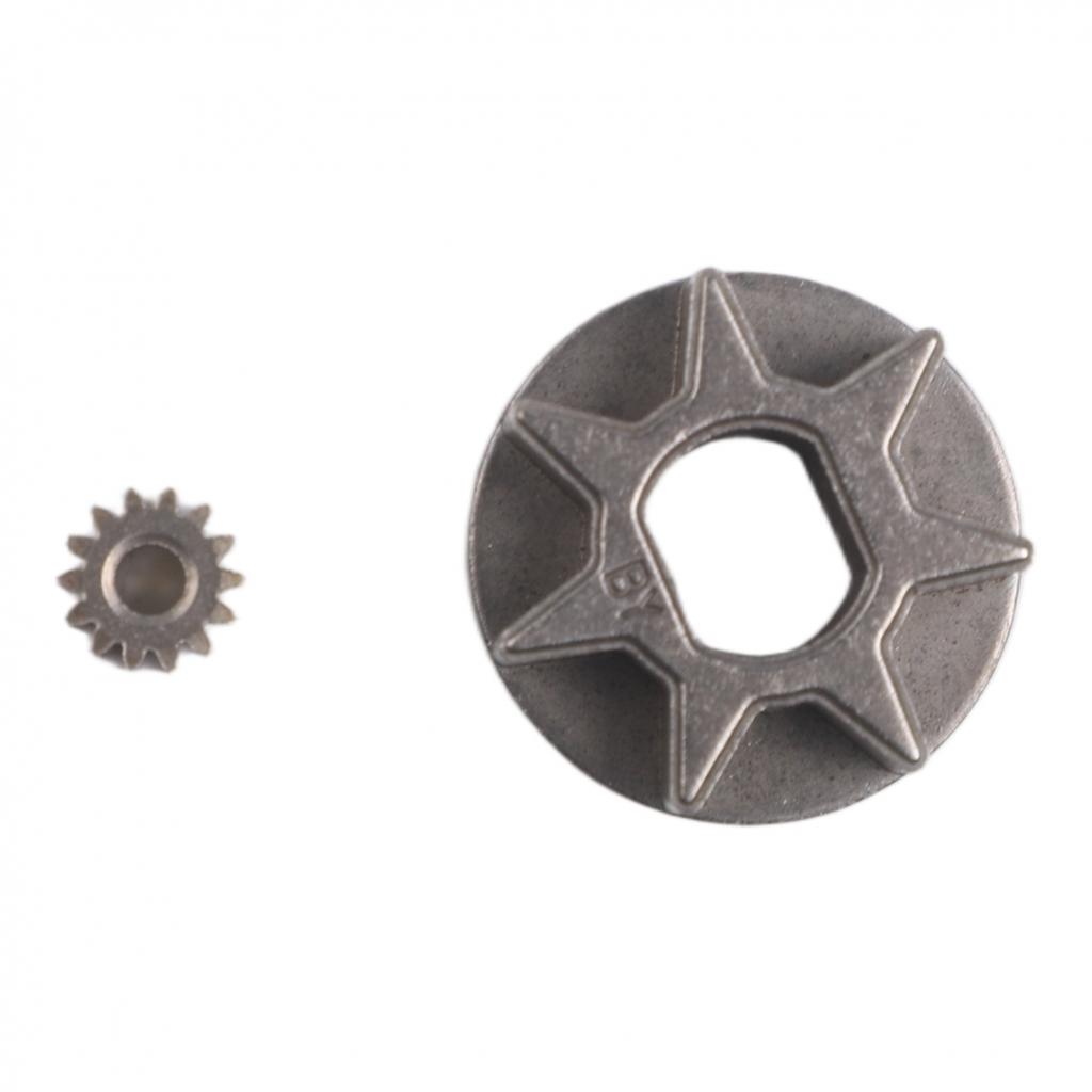 Electric Chain Saw Gear Replacement for Rechargeable Logging Saw Metal 3 Pack