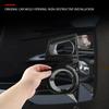 Car Front Fog Light Cover for Isuzu Dmax D-max 2025 2025 2025 Lamp Frame Decoration Sticker 4Pcs ABS Trim Styling Accessories