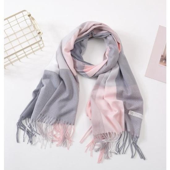 Scarf Women'S Winter Imitation Cashmere Scarf Dongdaemun Plaid Scarf Autumn Scarf
