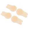 2 Pairs Rabbit Ear Shape Lifting Nipple Cover Reusable Self Adhesive Nipple Patch Waterproof Nipple