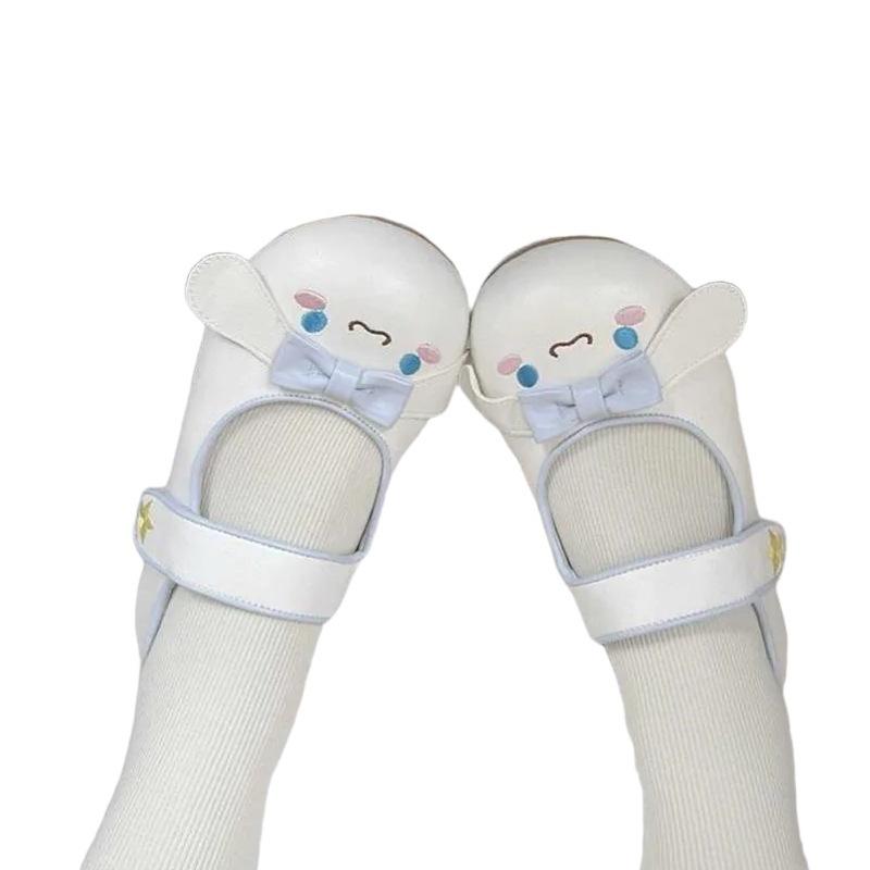 Niche cute Japanese Lolita shoes Mary Jane women's shoes spring and autumn flat-soled small leather shoes lo shoes jk uniform single shoes