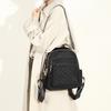 A Fashionable Diamond-shaped Double-shoulder Women's Outdoor Travel Bag