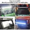 Globact Super Bright RC LED Light Bar Roof LED Lamp Kit 36 LED Light Bar for Traxxas TRX-4 SCX10 90027 SCX10 II 90046 RC4WD D90 1/10 RC Rock Crawler