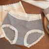 Women's Summer Thin New Lace Edge Cotton Antibacterial Crotch Triangle Briefs