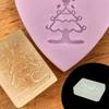 Soap Making Acrylic Stamps Christmas Series Transparent Handmade Soap Seal Stamp