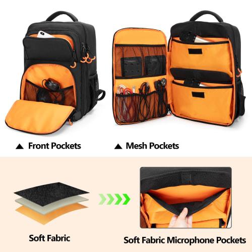 Trunab Mixer Case, Audio Mixer Bag, Audio Mixer Backpack, Mixer Bag