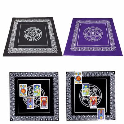 Kwadratowy obrus na ołtarzowy stół do wróżenia z tarota Home Decor 49 * 49cm