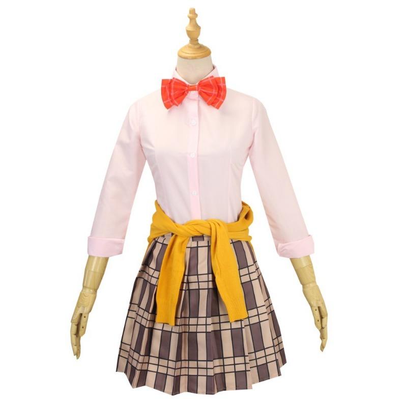 Itrus citrus scent blue raw bud blue raw grapefruit sweater school uniform full set
