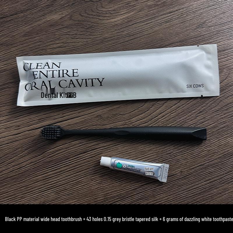 Soft Bristle Toothbrush Kit for Hotel and Guest Use - Individually Wrapped Toiletries
