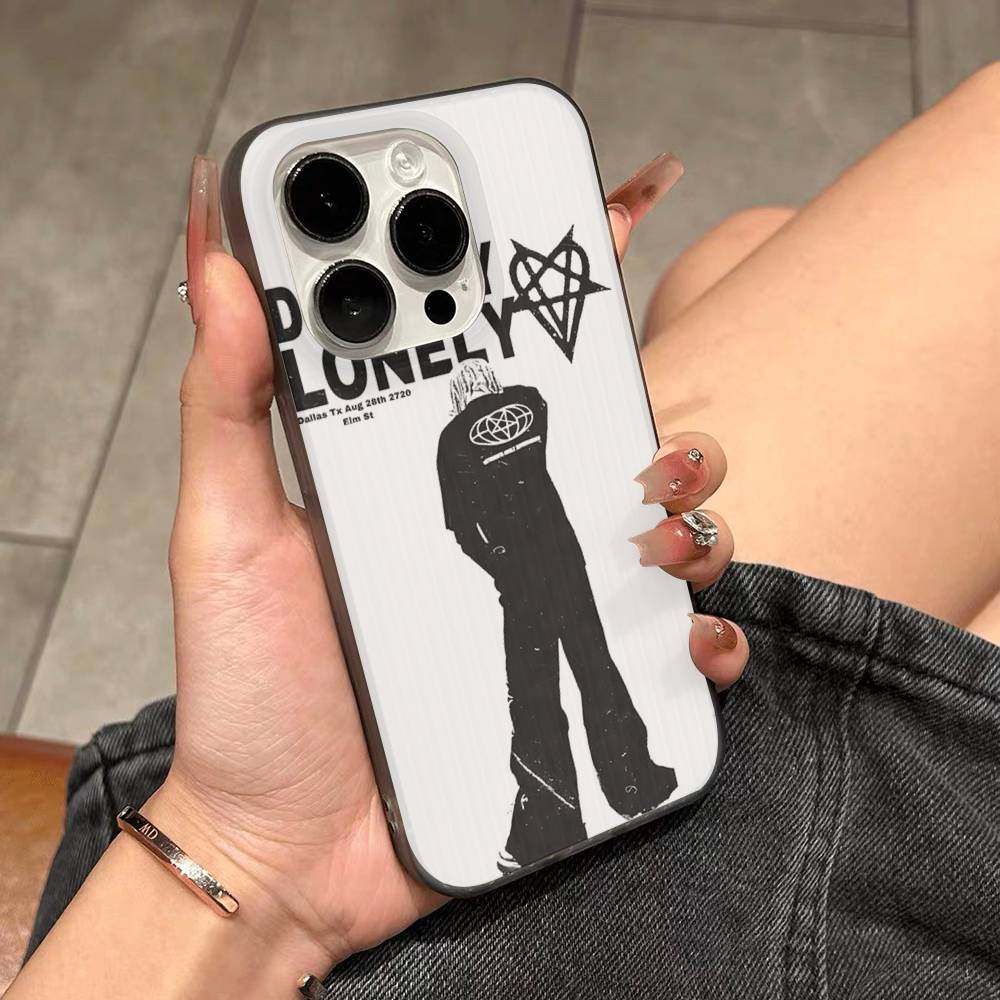 

Rapper D-Destroy L-Lonely Phone Case For IPhone 17 16 15 14 Plus 13 12 11 Pro Max Pro Wave Corrugated Cover iPhone 13