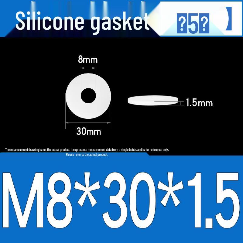 Silicone High-Temp Waterproof Gasket & Shock Absorbing Seal Pad