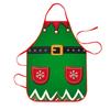 Oil-Resistant Christmas Apron Reusable Kitchen Aprons New Santa Claus Apron  Holiday Decor
