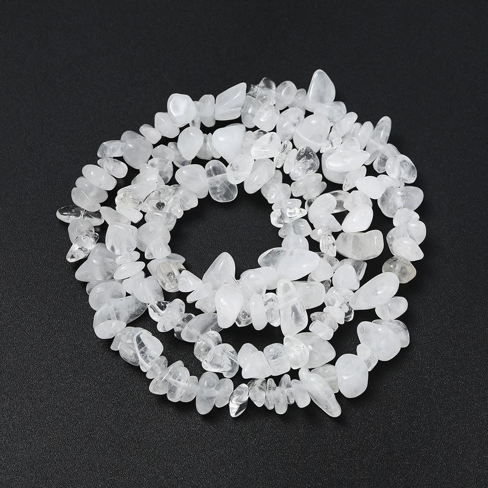 Natural Loose Bead Stone Grains 5mm-12mm Irregular Crystal Gravel Beaded DIY Bracelet Necklace Accessories