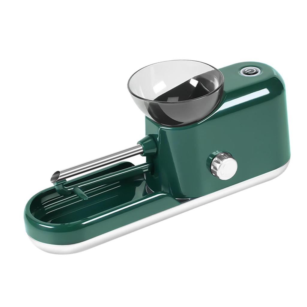 Metal Electric Cigarette Rolling Machine Injector Men Gifts Green