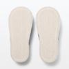 MUJI Room Open XL Natural White x 23087865 Sandals, Toe, (Size 26.5-28cm), Navy,