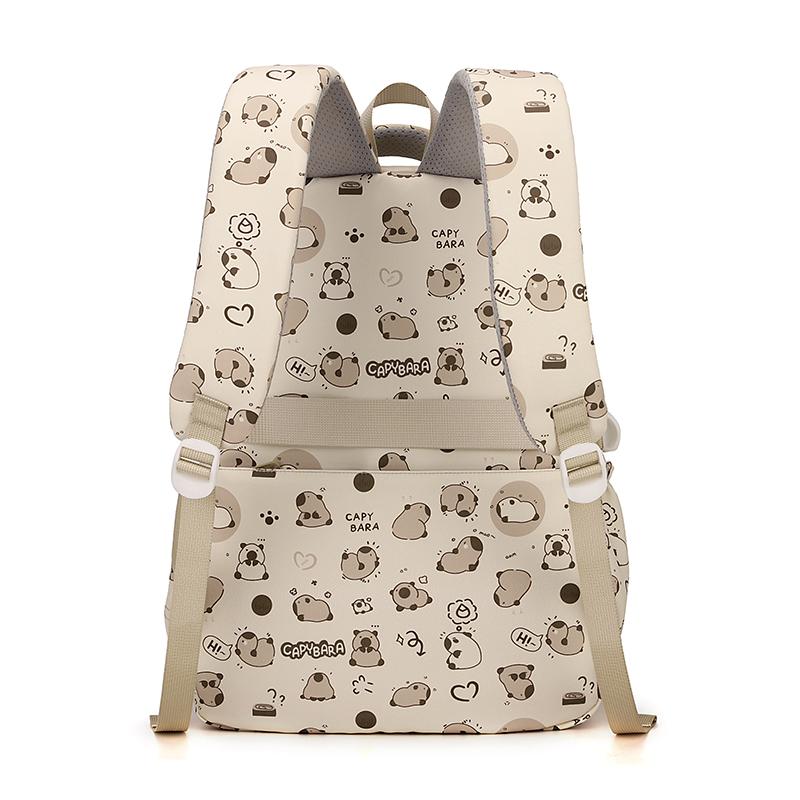 Student Cartoon School Bag Kindergarten Ridge Protector Backpack Women's Backpack Lightweight Children's Backpack
