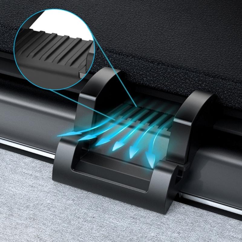 Clip Mount Phone Stand High Strength Silicone Car Phone Mount Offers Stability & Easy Adjustment for Automotives 