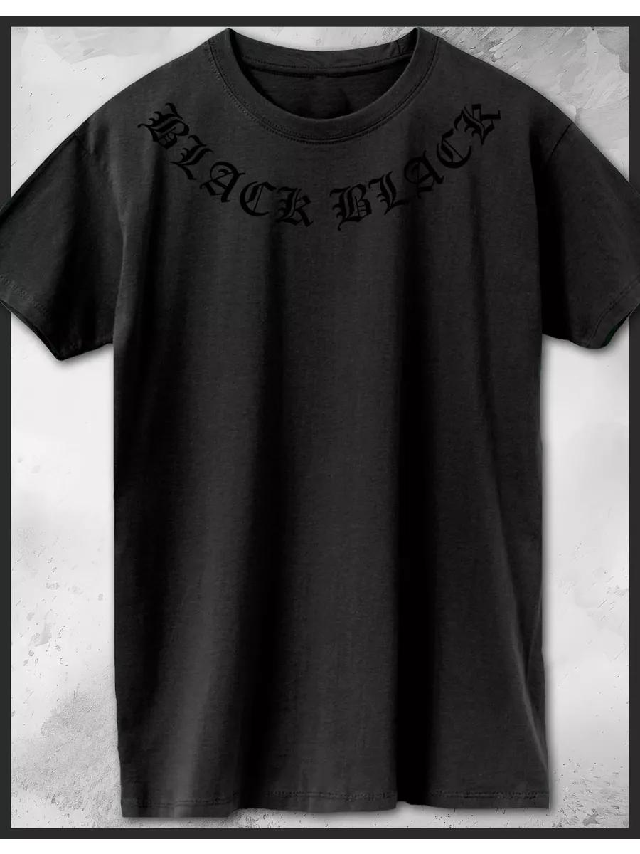 Black Printed T-shirt 3XL