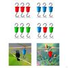 3Pcs Portable Ants Moat Feeder Hook with Cleaning Brush for Lawn Home Patio