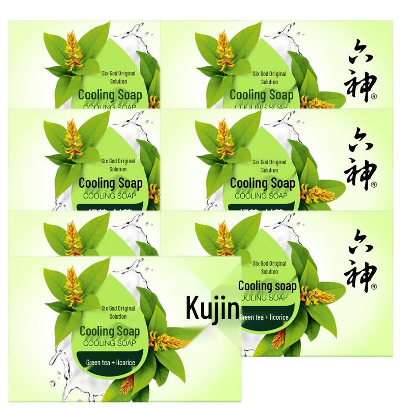 Liushen Cooling Soap Green Tea & Licorice