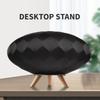 Portable Speakers Stand Metal Desk Organizers with AntiSlip Wood Feet for B&W Formation Wedge Speakers