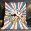 Cuphead 2D Flat Pattern Flannel Blanket High Quality All Seasons Warmth and Comfort Perfect for Christmas Gifts.SMT0917358