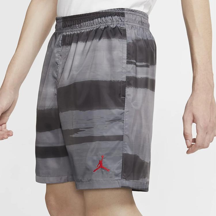 Jordan Legacy Casual Sports Breathable Printed Shorts Men Bottoms Grey CW0840-010