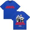 Streetwear Boris Brejcha Serious Harajuku T-shirt for Men and Women Summer Pure Cotton Printed Loose T-shirt