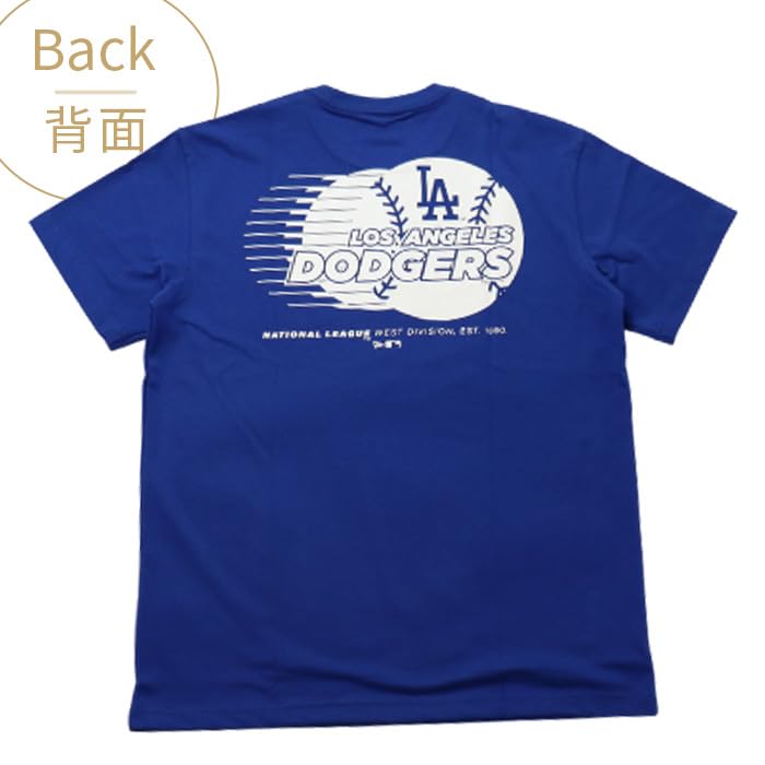 New Era MLB Los Angeles Dodgers Seasonal LA T-Shirt [Parallel Import]