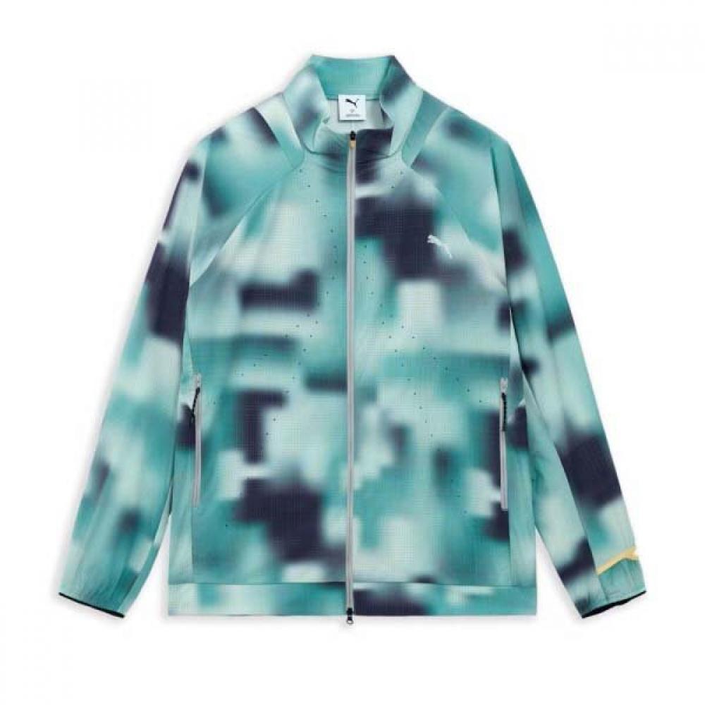 

PuMa Men S Running Light Woven Jacket M 02 Lux Lime/XXL(110)